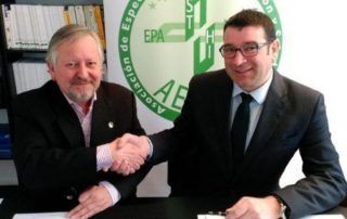 firma del convenio de colaboración entre addingplus y Aepsal