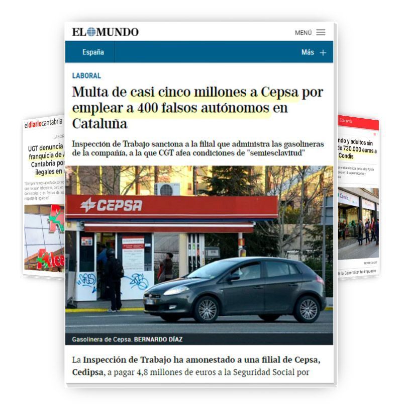 multas en franquicias