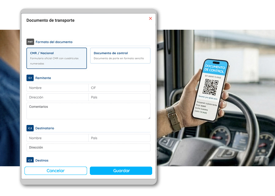 documento de control addingplus