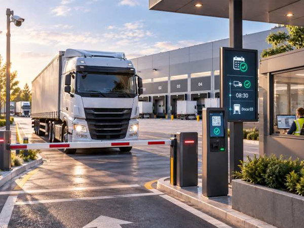 control de acceso en los centros logísticos
