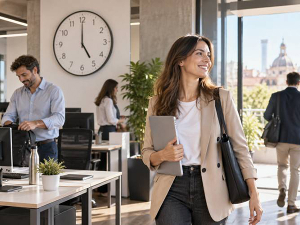 reducción jornada laboral espana